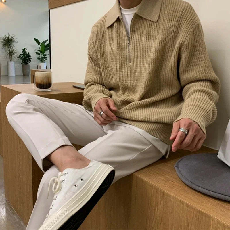 Quarter Zip Sweater