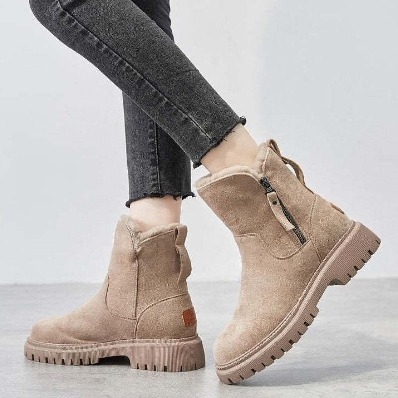 Orthopedic Snow Boots Women Warm Ankle Shoes