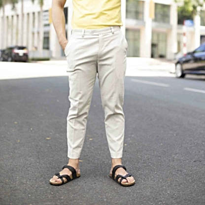Men Orthopedic Sandal Arch Support Breathable Comfortable Cork FootBed Buckle Strap Anti-Skid Sandal