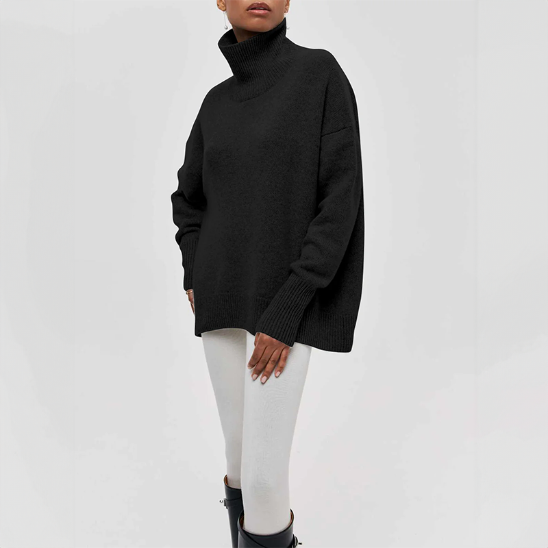 Knit Turtleneck Sweater