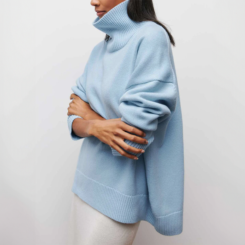 Knit Turtleneck Sweater