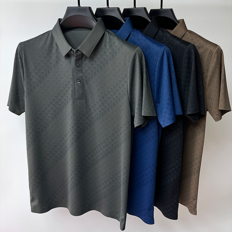 Silky Patterned Shirt for Men