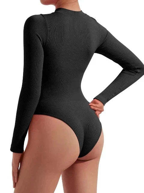 Sleek Long Sleeve Swimwear