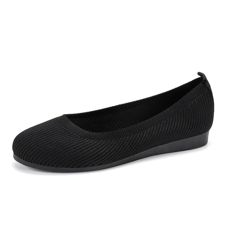 Whiz Hidden Wedge Knit Flat