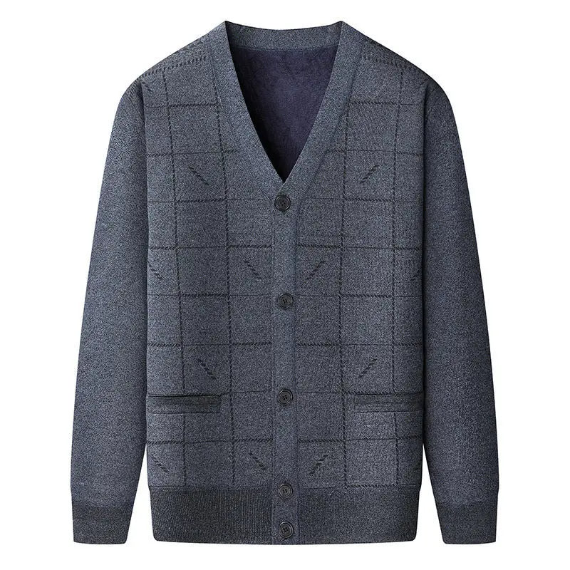  Classic V-Neck Cardigan