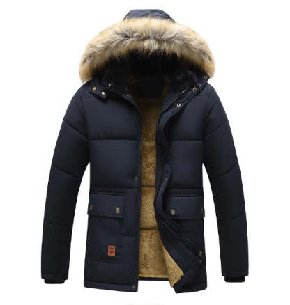 Winter Parka With Detachable Hood