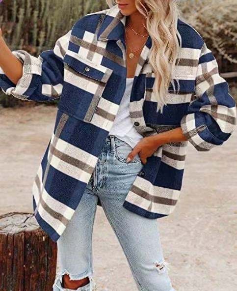 Rustic Plaid Overshirt
