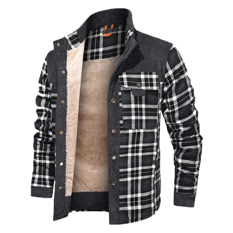 Fleece Winter Vest With Inner Lining