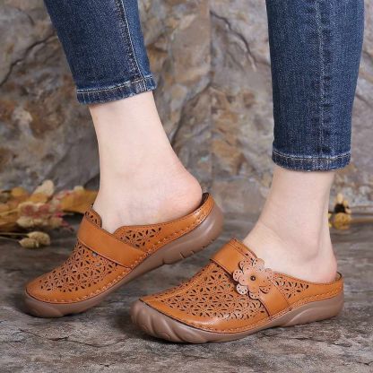 Comfortable Retro Backless Casual Sandals