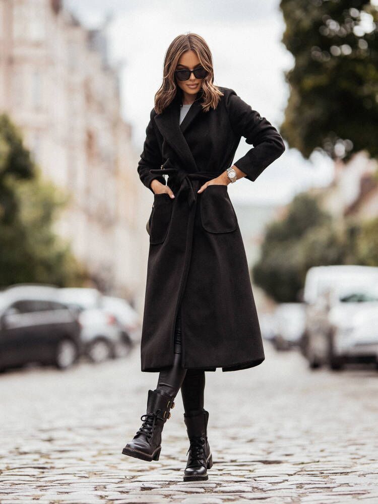 Belted Longline Coat