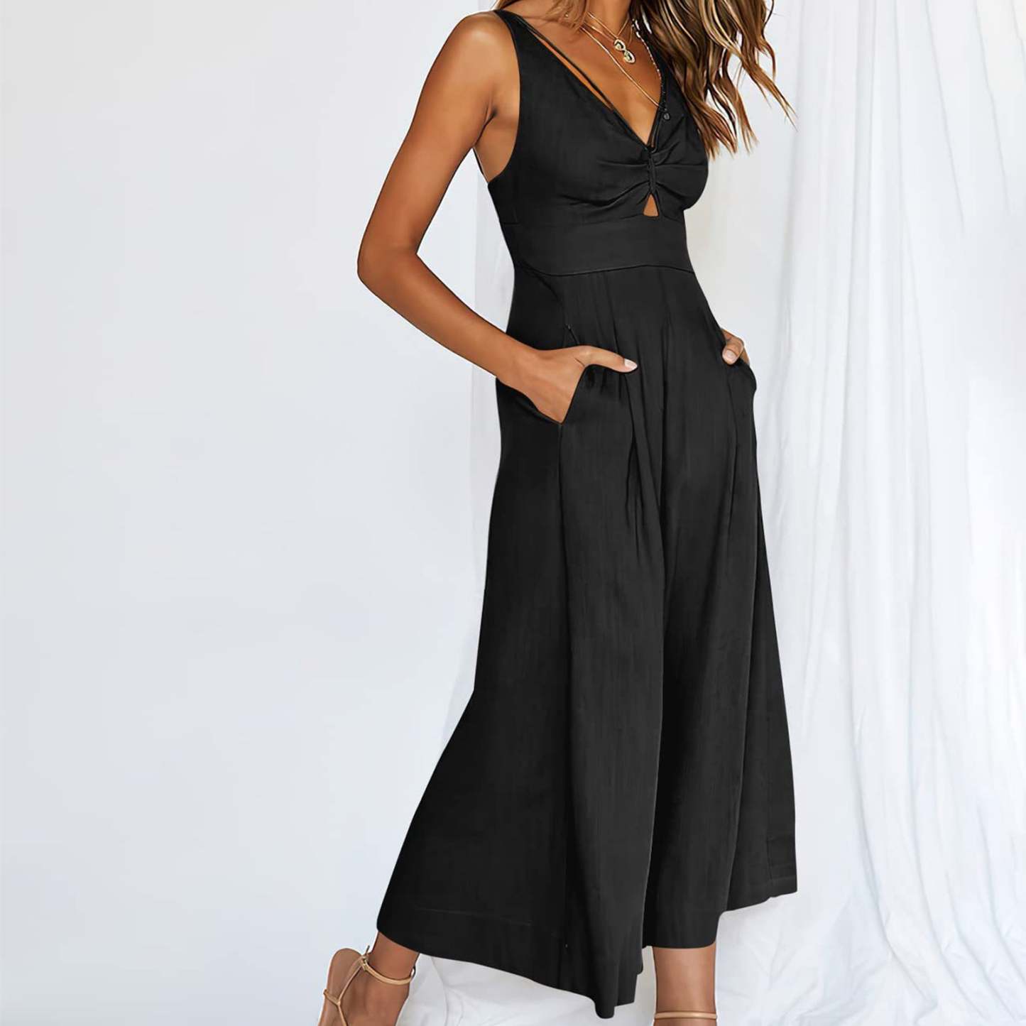 Jumpsuit With Wide Legs