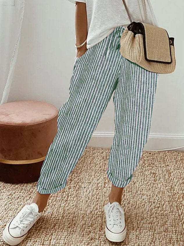 Anti-Sweat Luxe Linen Pants