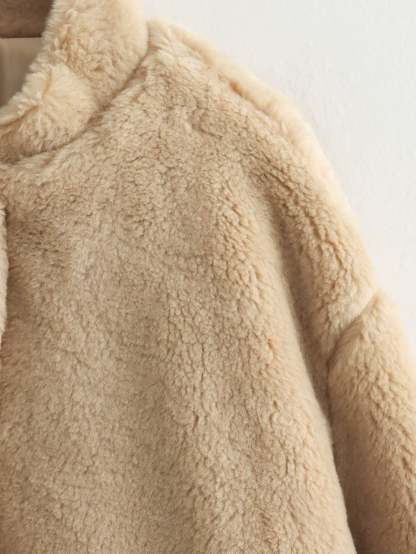 Soft OverSized Teddy Bear Fleece Jacket