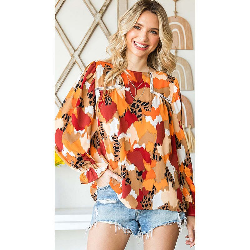 Abstract Printed Shirt