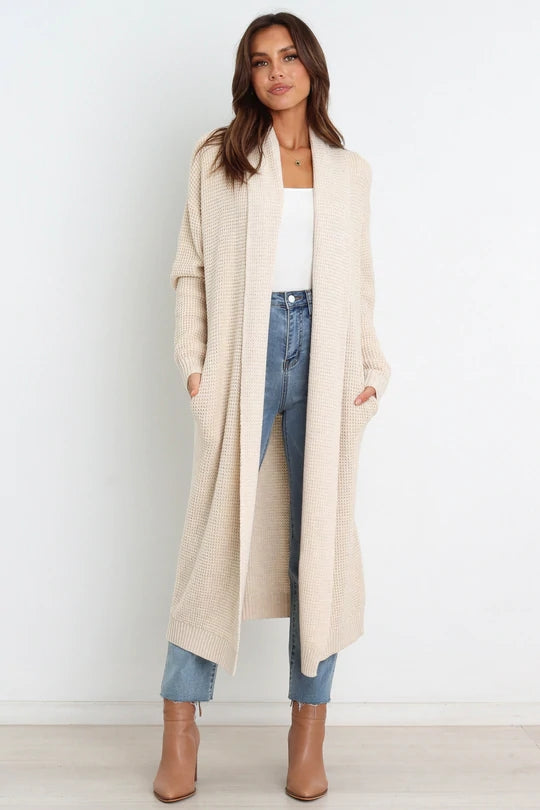 Longline Knit Cardigan