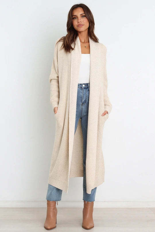Longline Knit Cardigan