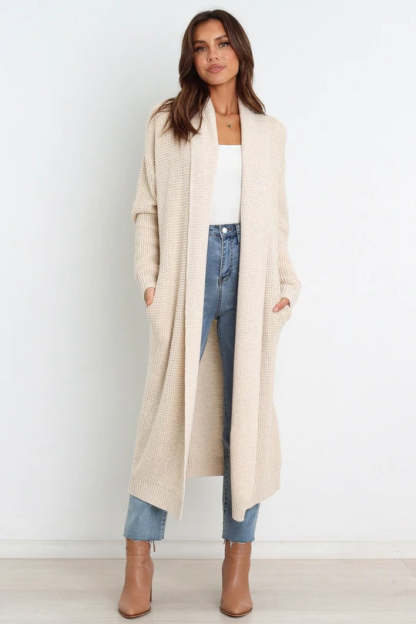 Longline Knit Cardigan