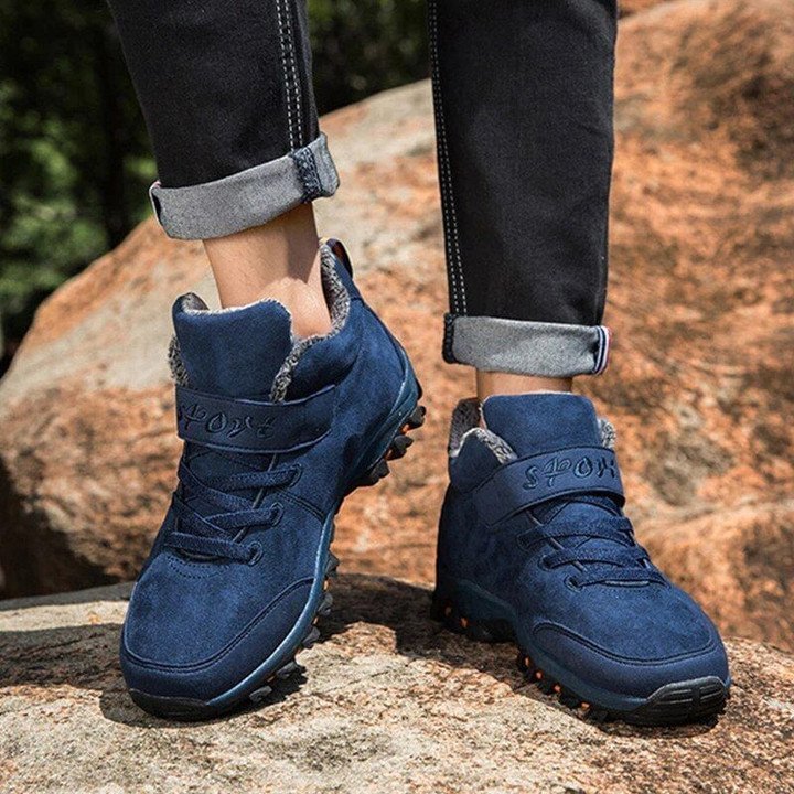 Comfortable Orthopedic Villi Leather Ankle Boots
