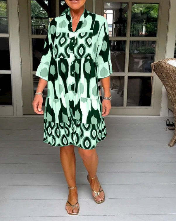 Flared Skirt Dress Summer Dresses