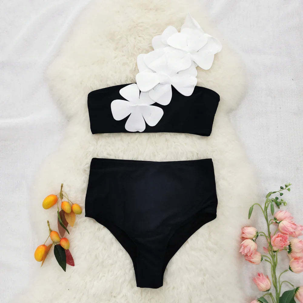Sexy Flower Bikini Set