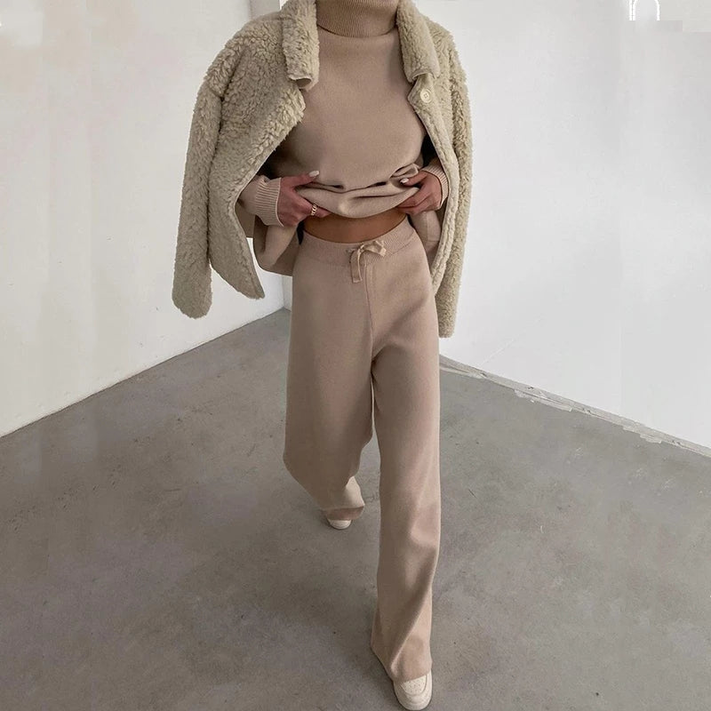 Elegant 2 Piece Cotton Blend Outfit