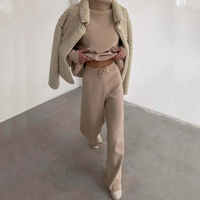 Elegant 2 Piece Cotton Blend Outfit