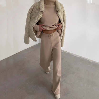 Elegant 2 Piece Cotton Blend Outfit