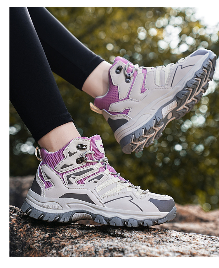 Lightweight Orthopaedic Outdoor & Hiking Boots With Cushioning Sole