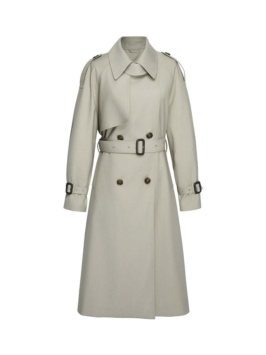 Classic Belted Trench Coat