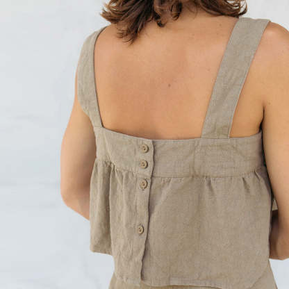 Two Piece Linen Set