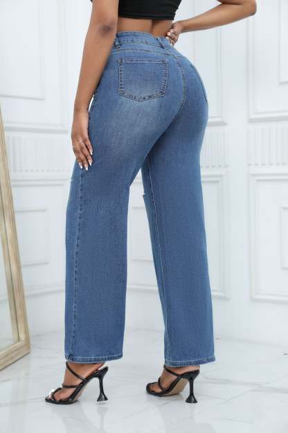 Wide-Leg Jeans