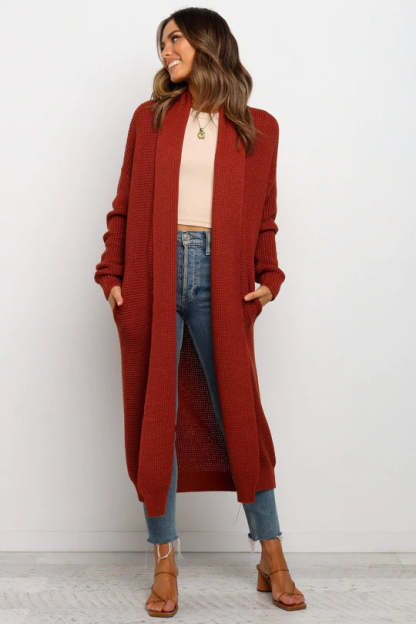 Longline Knit Cardigan