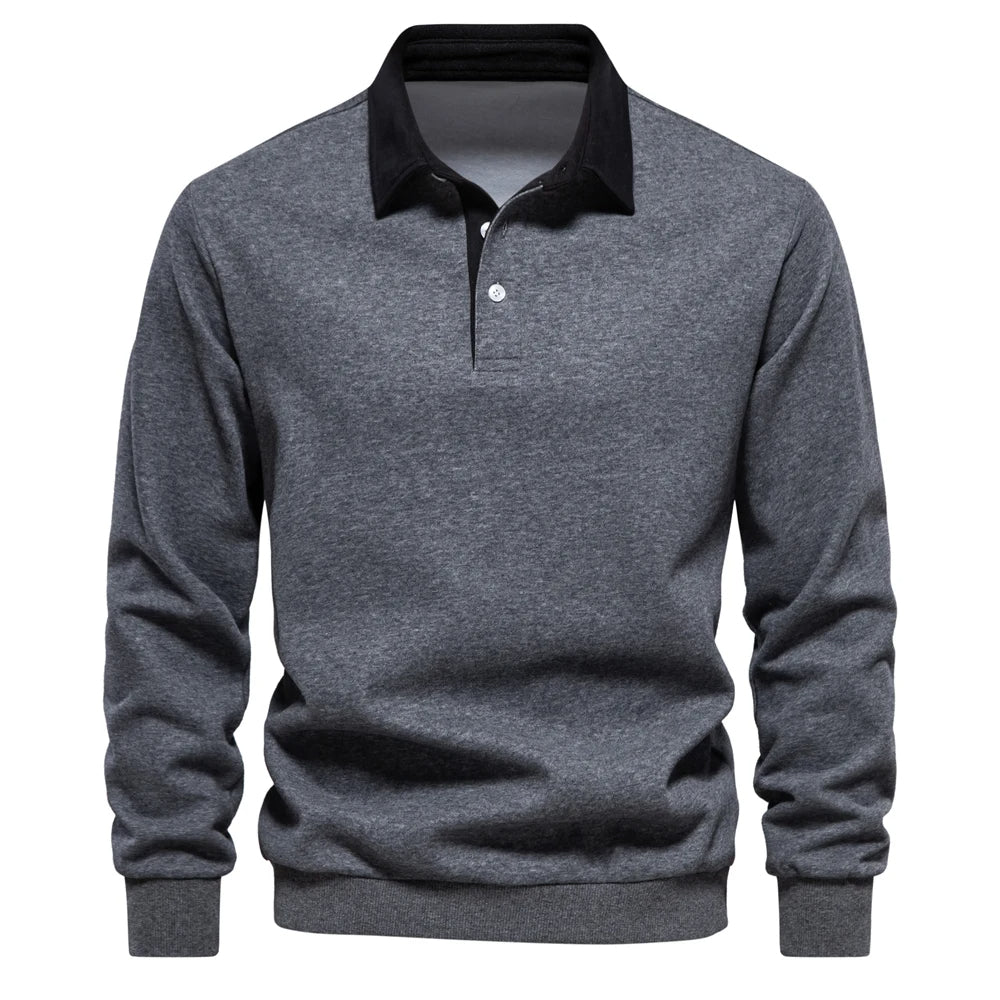 Men's Long-Sleeve Rugby Shirt