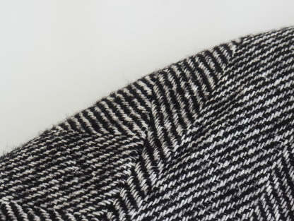 Women's Herringne Pattern Overcoat