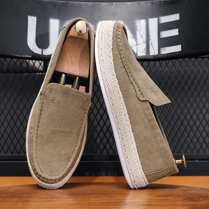 Men's Casual Suede Loafers