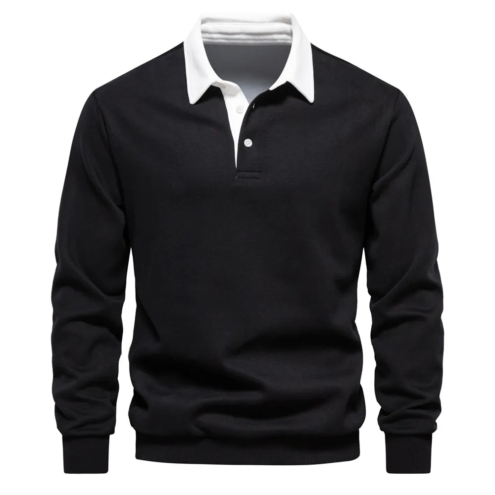 Men's Long-Sleeve Rugby Shirt
