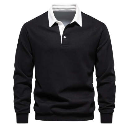 Men's Long-Sleeve Rugby Shirt