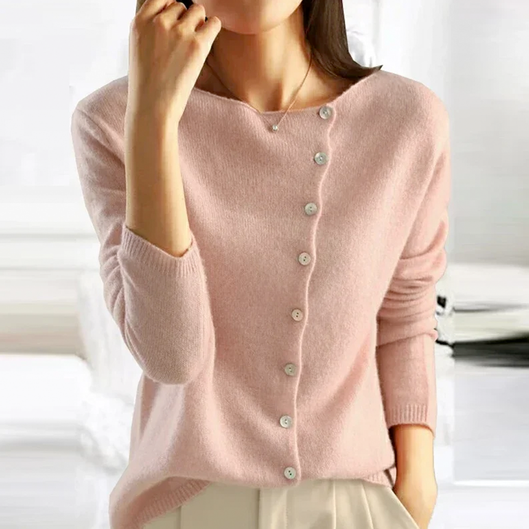 Buttoned Sweater for Women