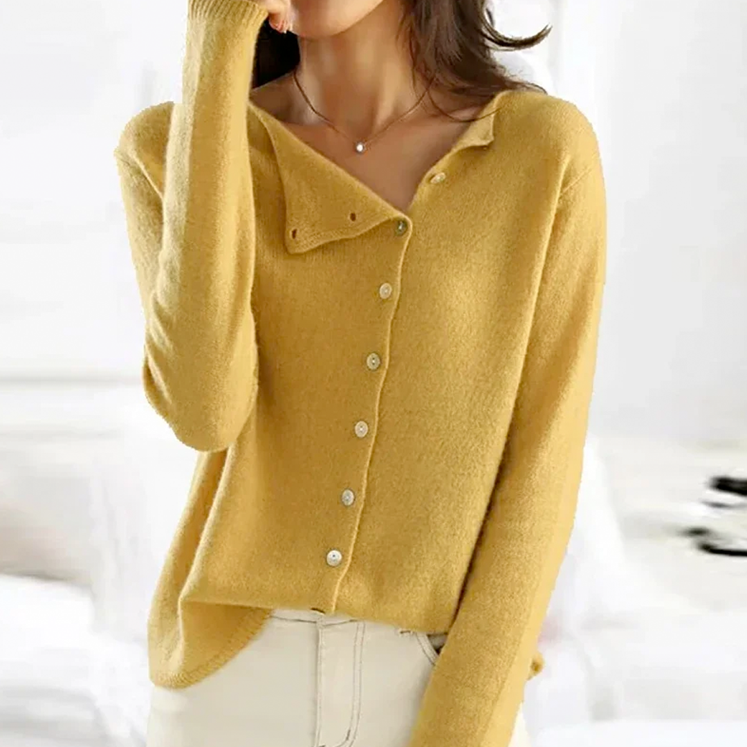 Buttoned Sweater for Women