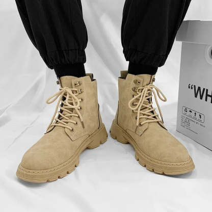 Luxury Motorcycle Outdoor Leather Boots