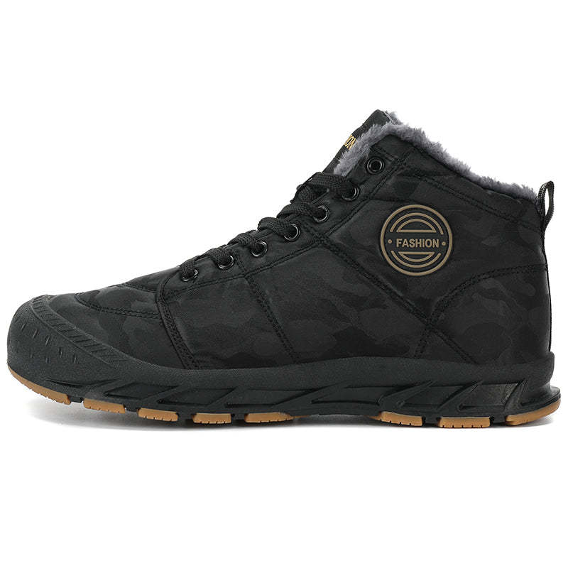 Ankle Boots For Men Thick Sole Winter Orthopedic Shoes