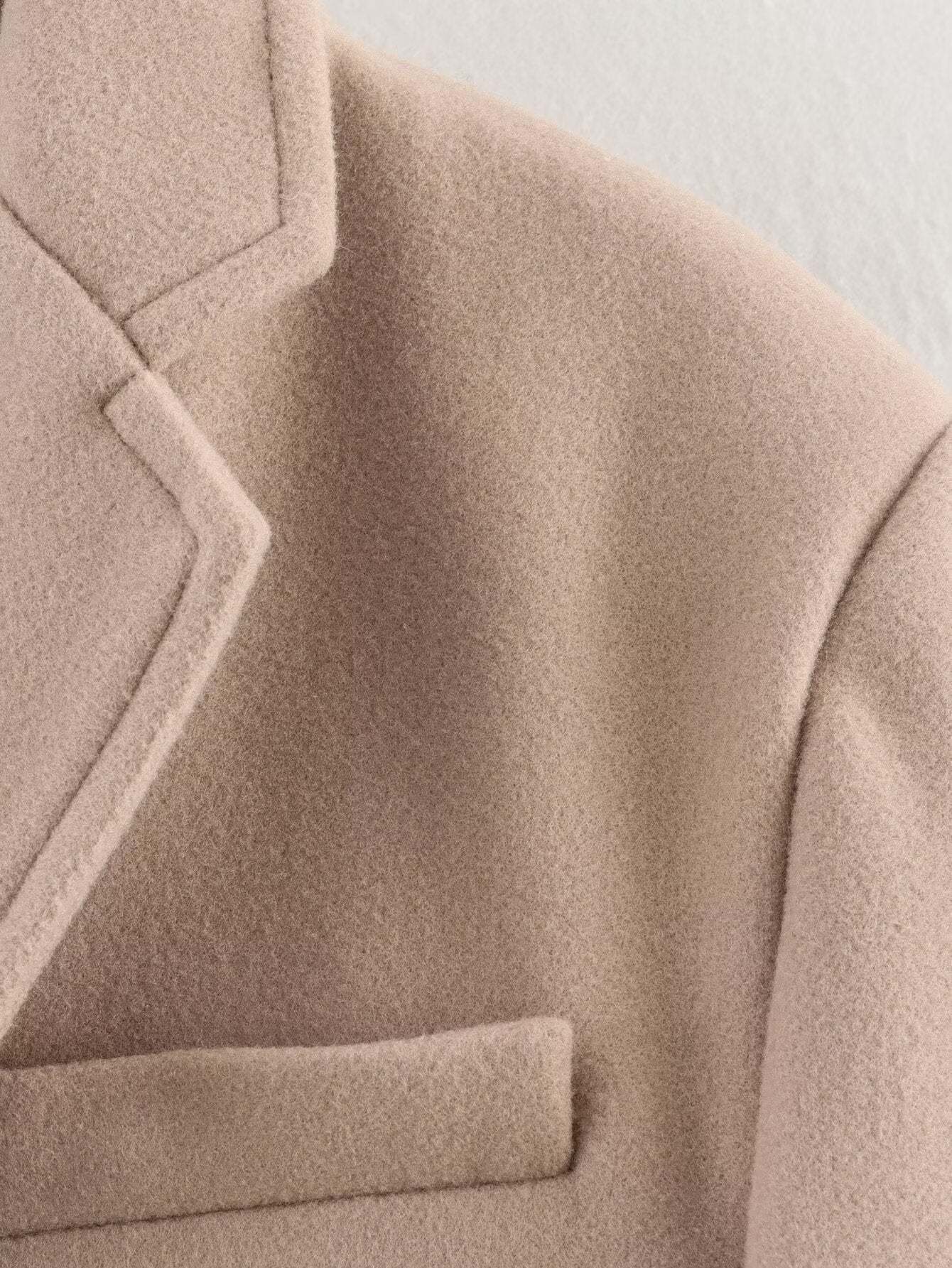 Longline Wool Coat