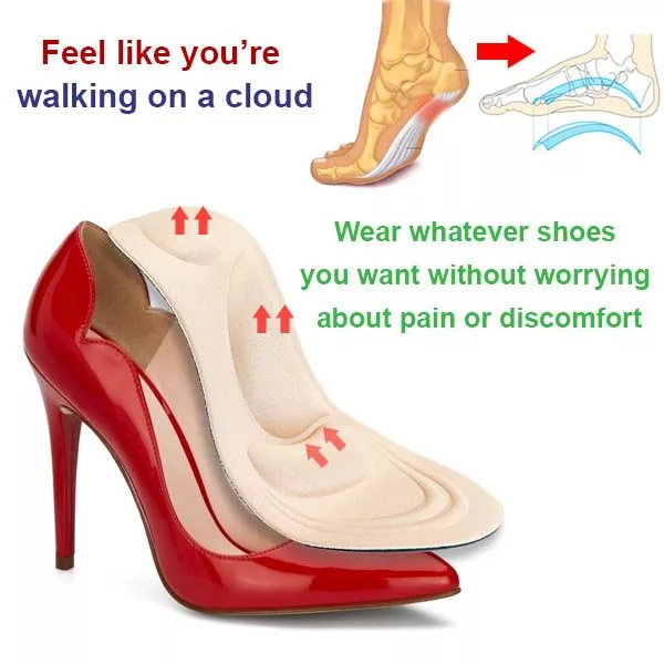 4D Orthopedic Memory Foam Insoles