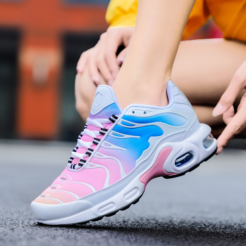 Air Cushion Shoes Fashion Multicolor Sneakers For Women And Men