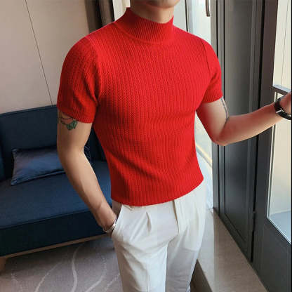  Slim Fit Extended Neck T-Shirt