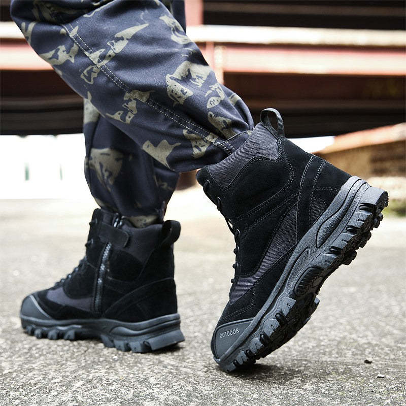 Men Trekking Army Orthopedic Boots
