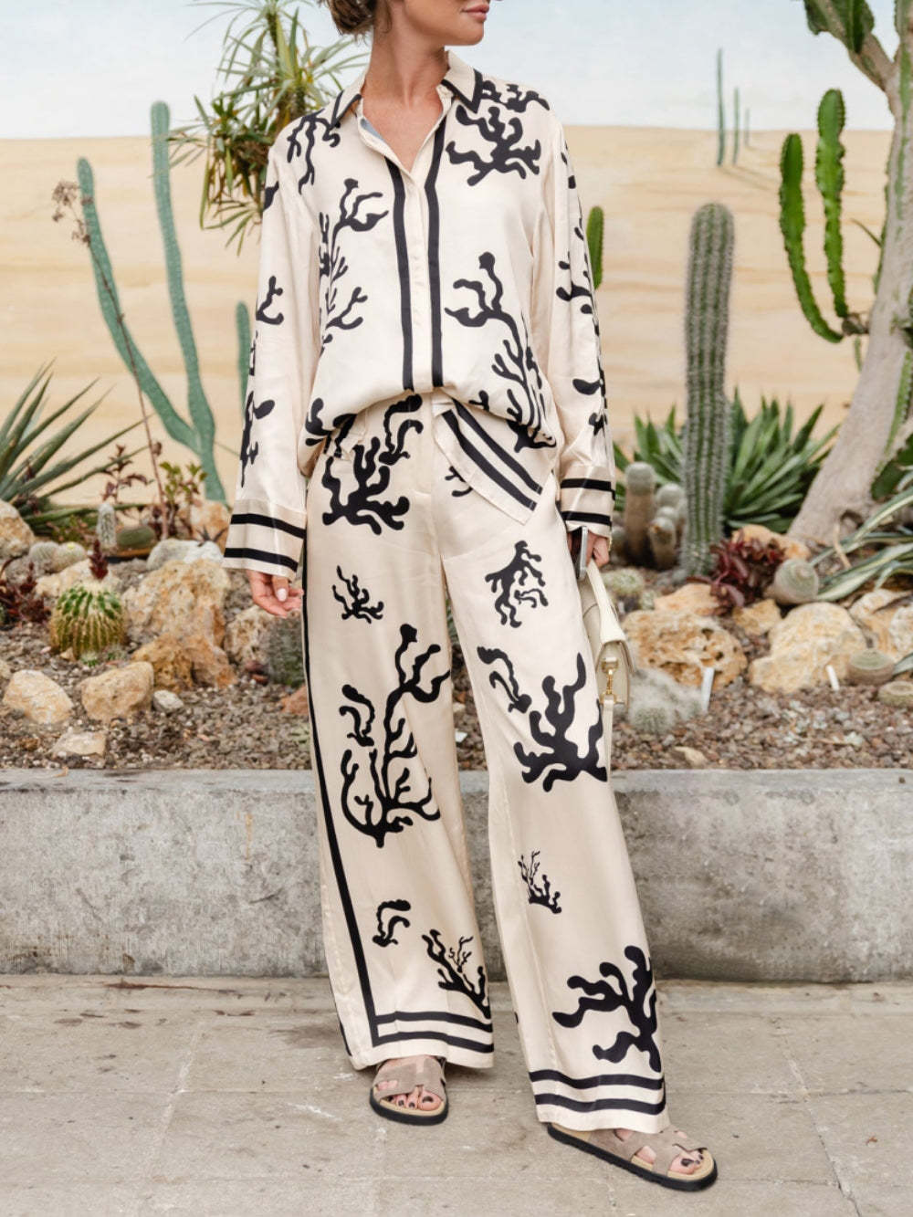 Blouse and Pants Set