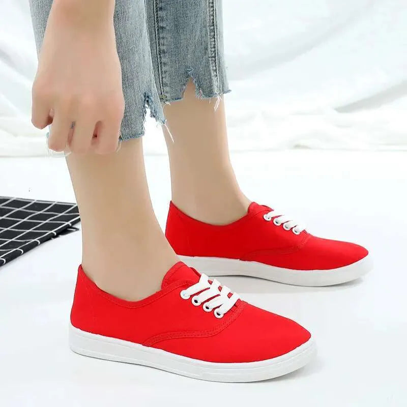 Comfortable and Stylish Canvas Sneakers for Women