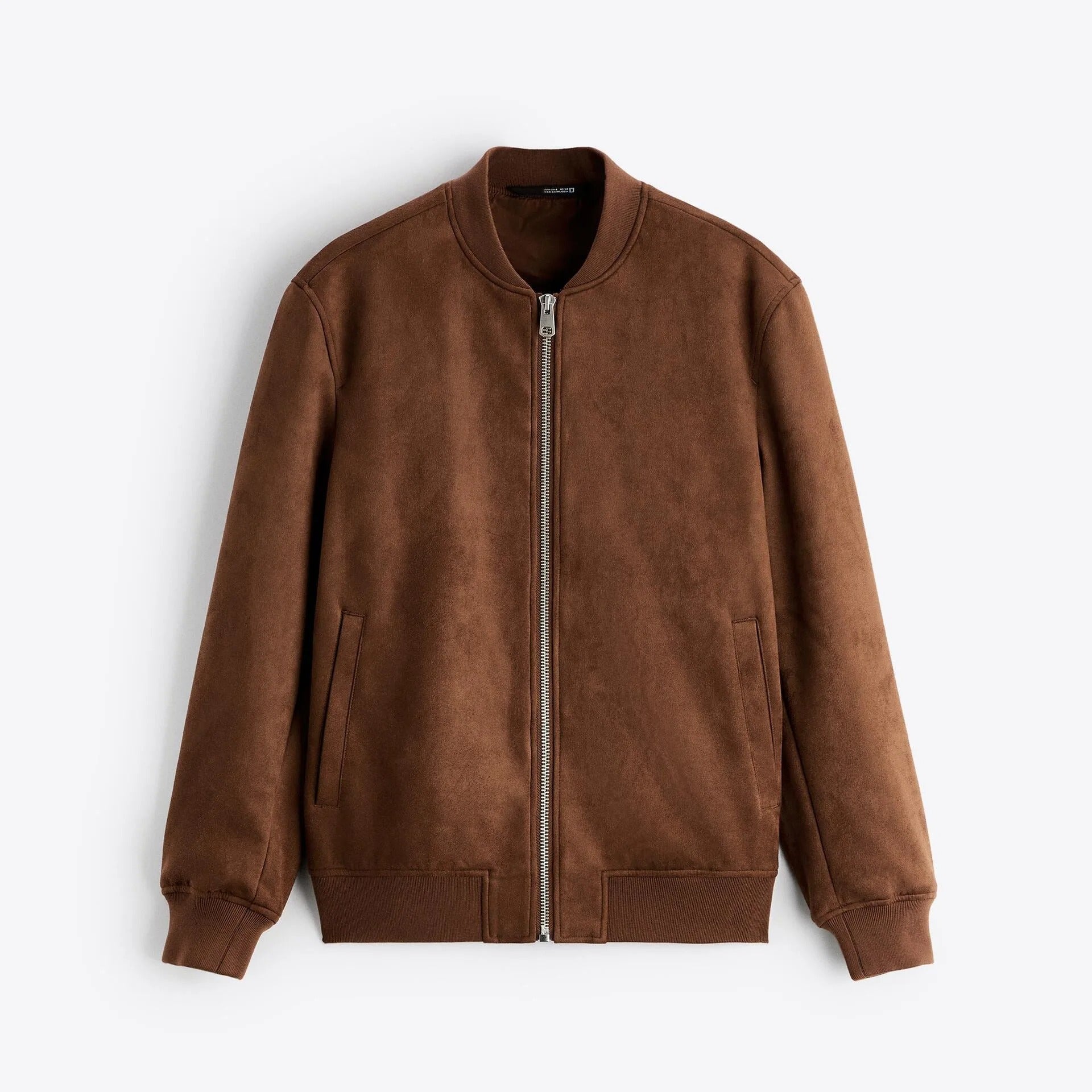  Men's Classic Zip-Up Bomber Jacket