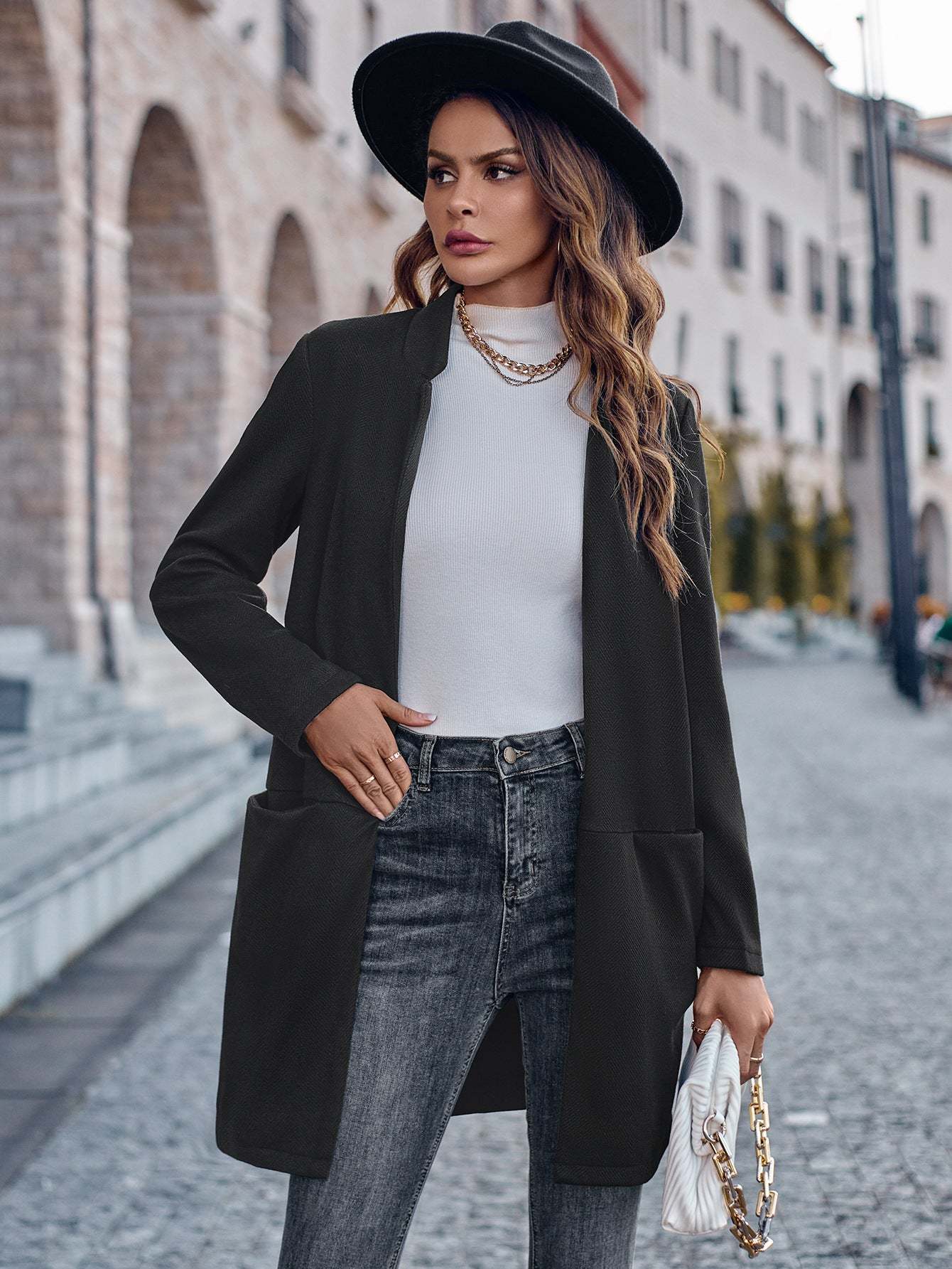 City Sophisticate Longline Coat